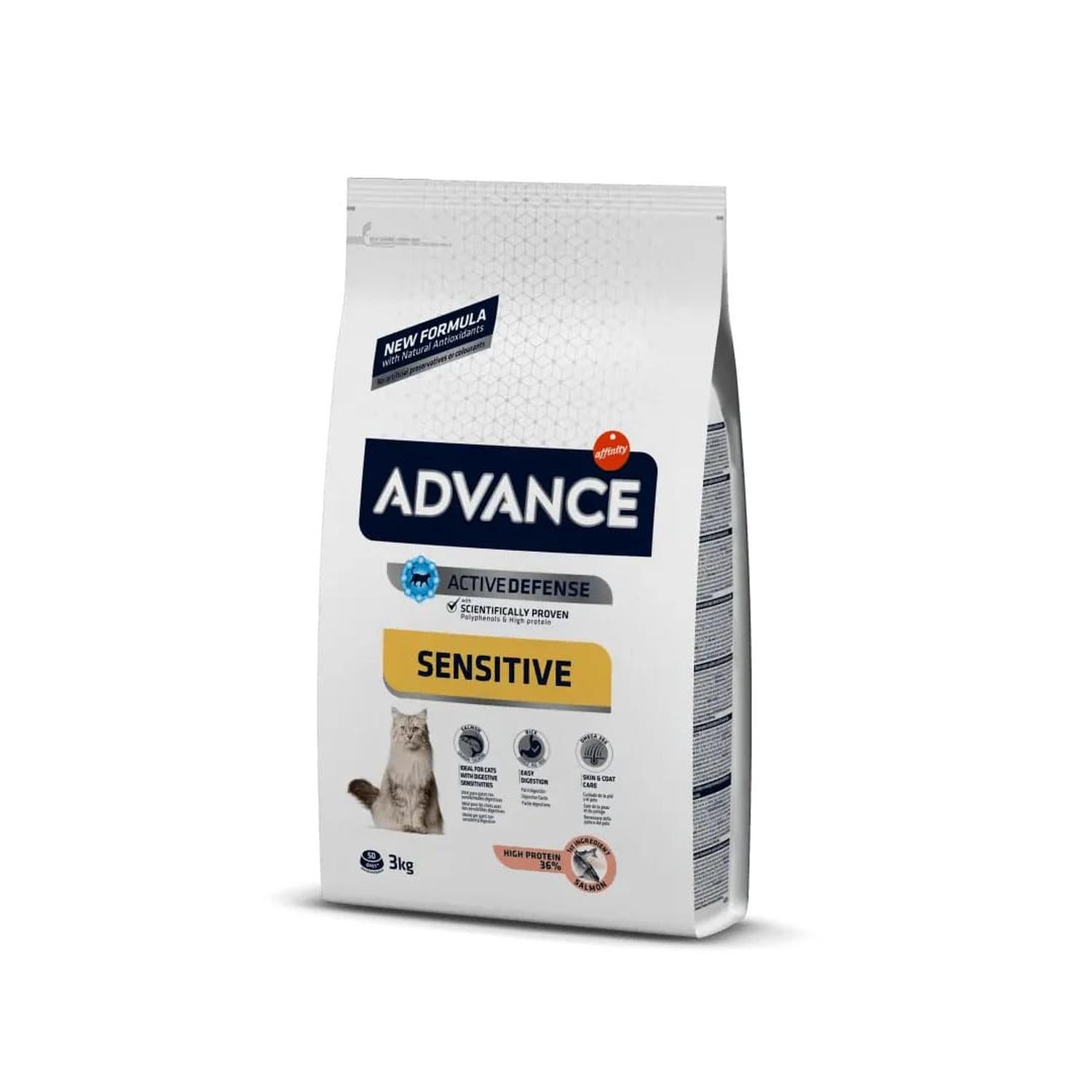 Advance alimento para gato Sensitive Salmon 3Kg | G.Valkyria - imagen 1