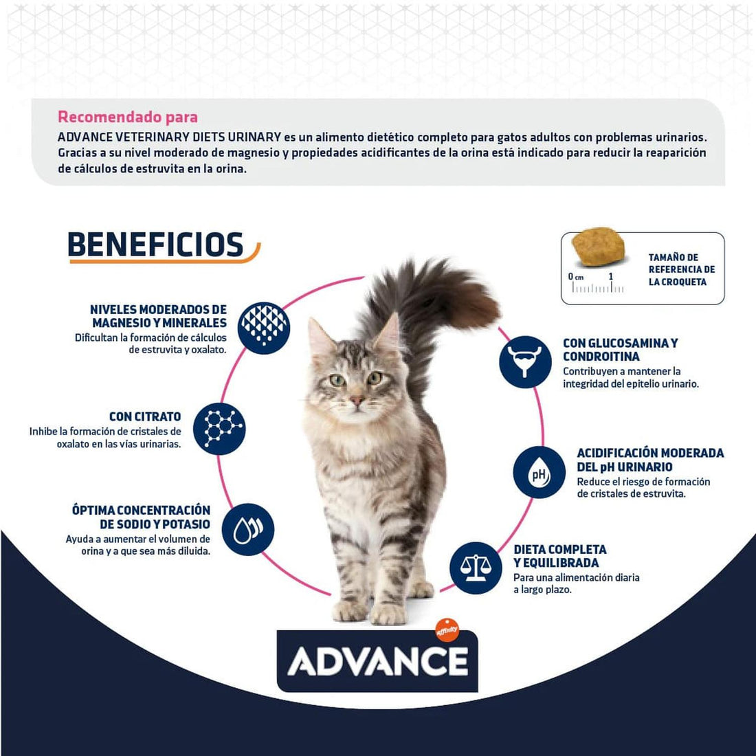 Advance alimento para gato Urinary 1.5kg | G.Valkyria - imagen 1