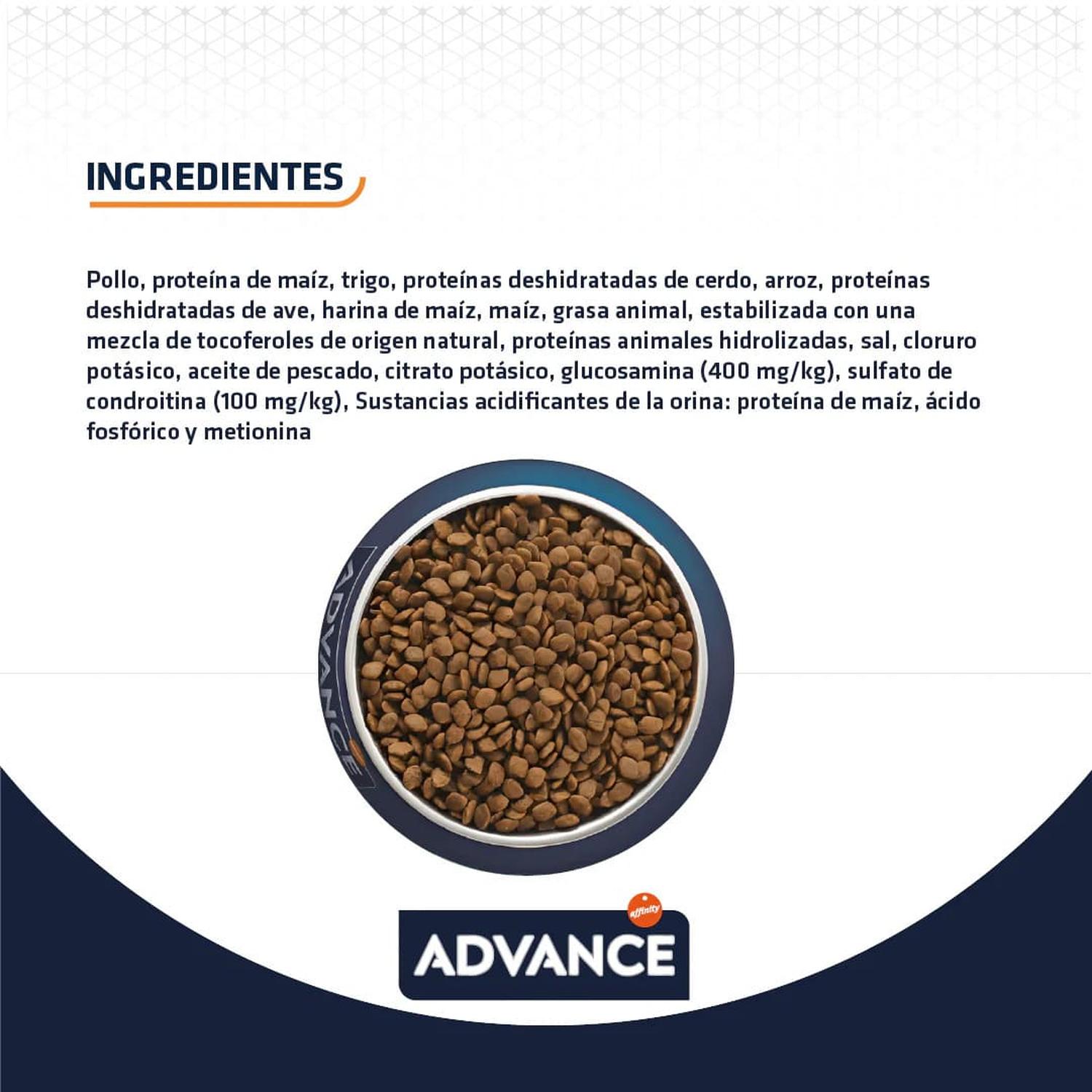 Advance alimento para gato Urinary 1.5kg | G.Valkyria - imagen 3