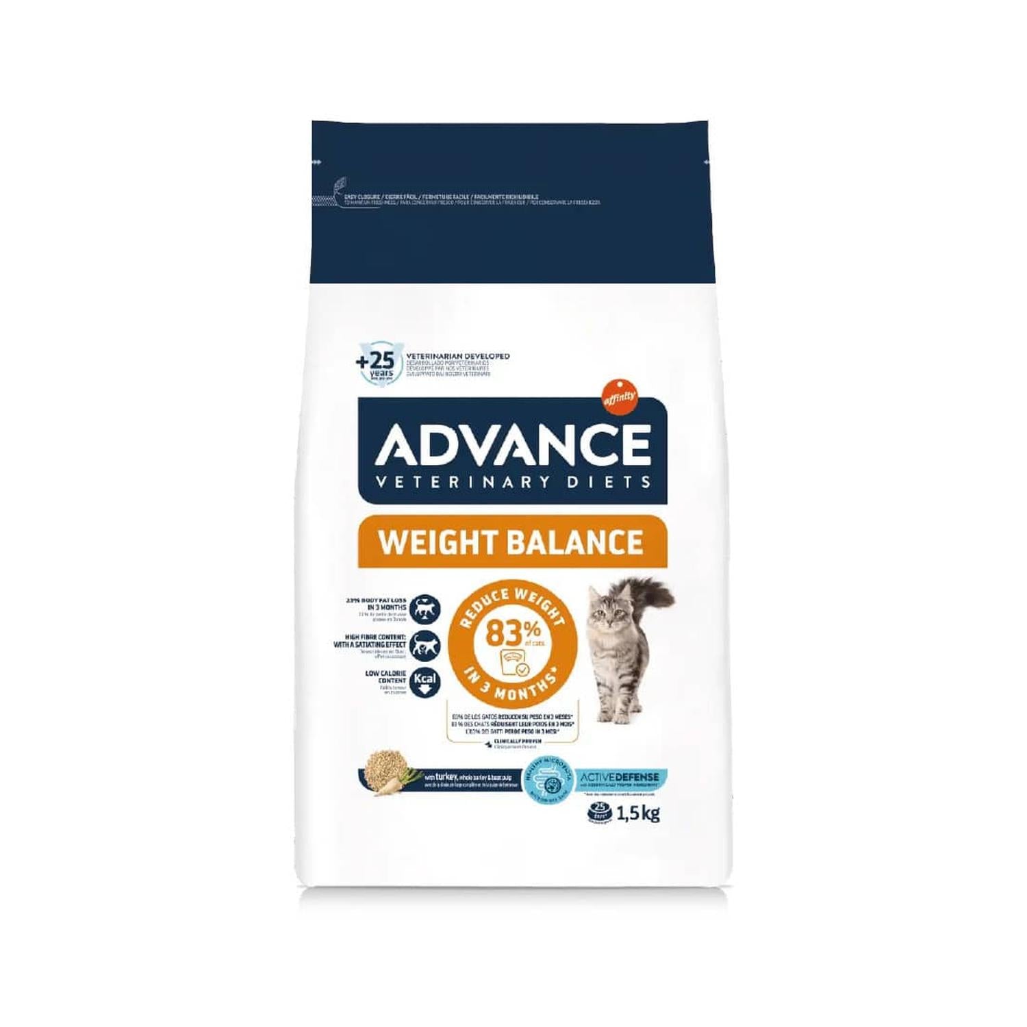 Advance alimento para gato Weight Balance 1.5 Kg | G.Valkyria - imagen 1