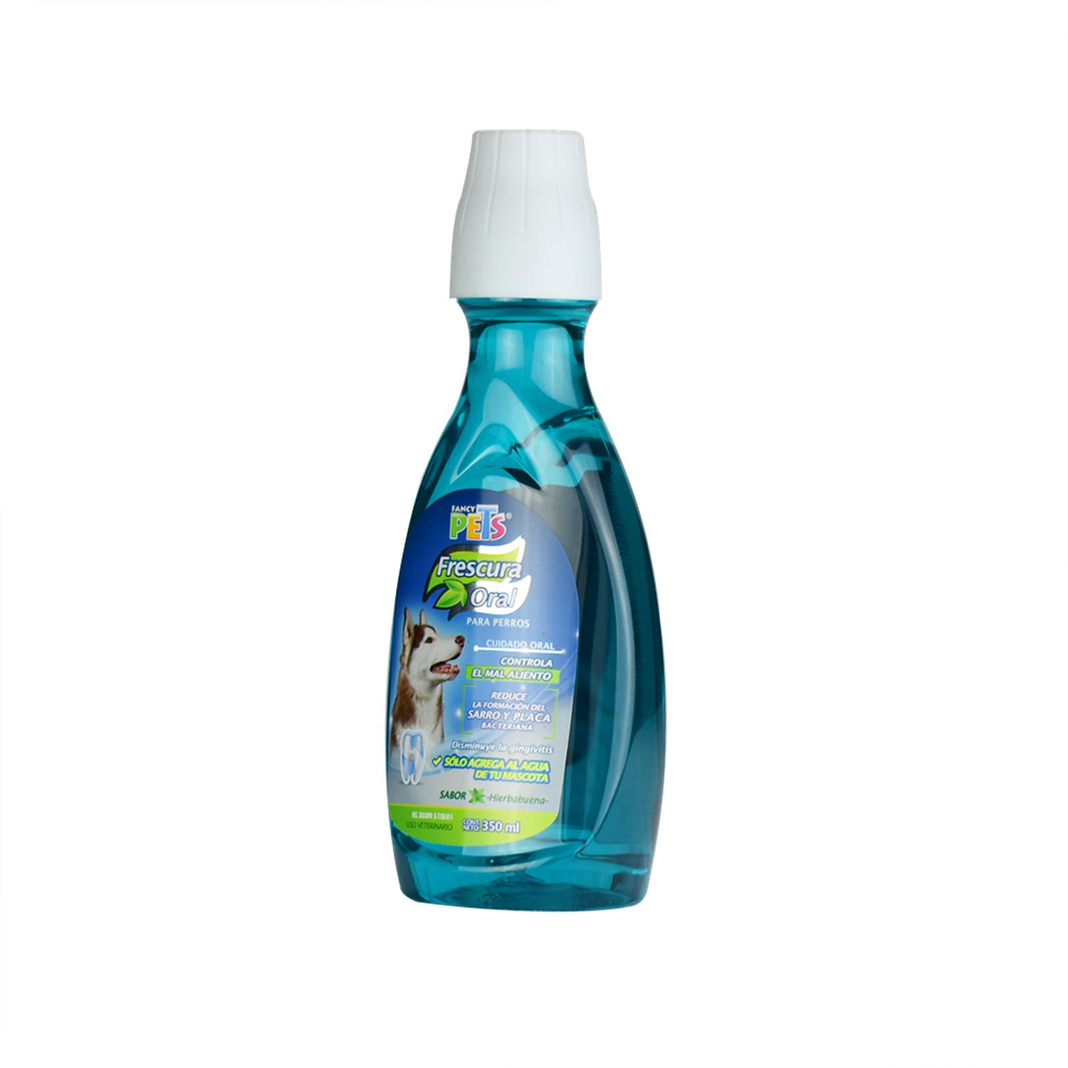 Fancy Pets enjuage bucal para perros uso diario agua 350 ml