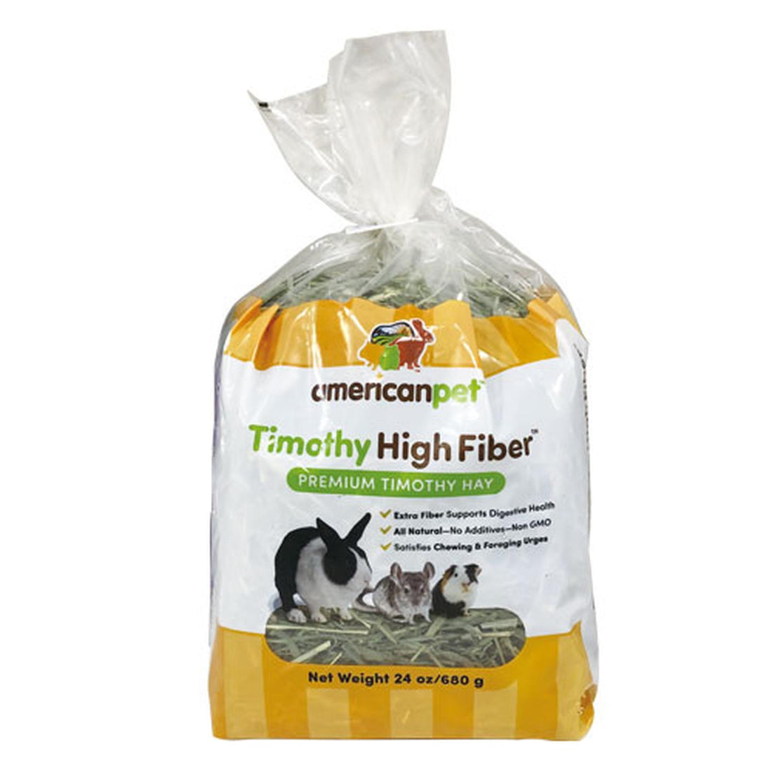 Heno Timothy Hay Gold alto en Fibra Cuyo Conejo Chinchilla de American Pet | G.Valkyria - imagen 1