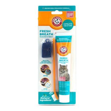 Arm & Hammer Kit Pasta Dental Cepillo Gato aliento fresco Atún | G.Valkyria - imagen 1