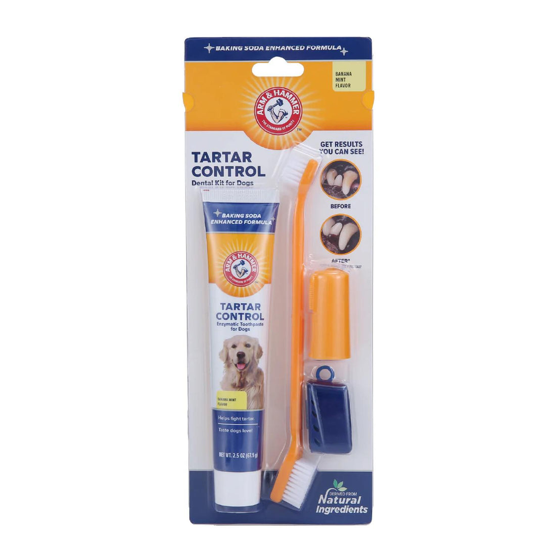 Arm & Hammer Kit Pasta Dental Perro tartar control Plátano-Menta | G.Valkyria - imagen 1