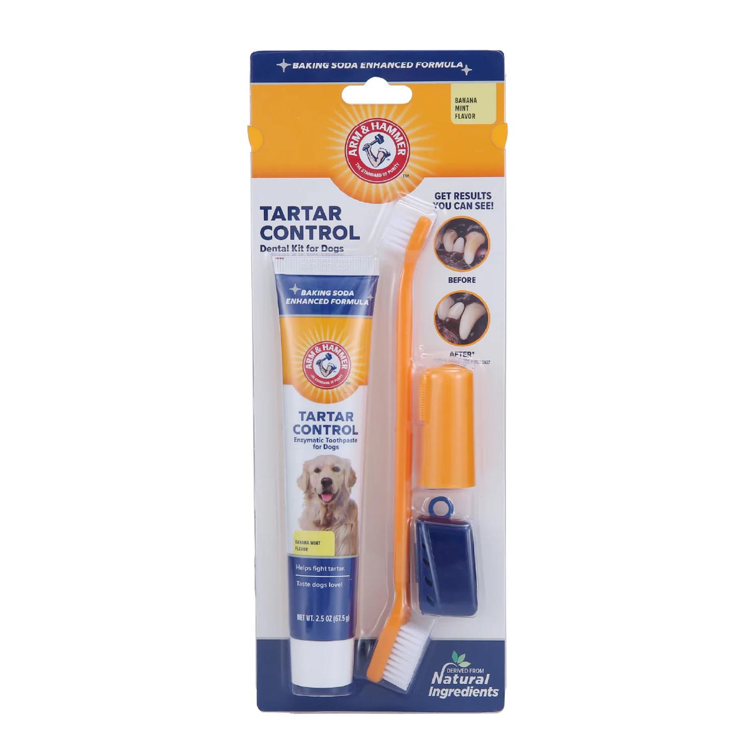 Arm & Hammer Kit Pasta Dental Perro tartar control Plátano-Menta | G.Valkyria - imagen 1