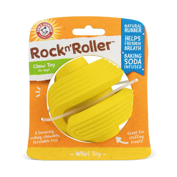 Arm & Hammer Rock'N Roller Juguete pelota rellenable perro | G.Valkyria - imagen 1