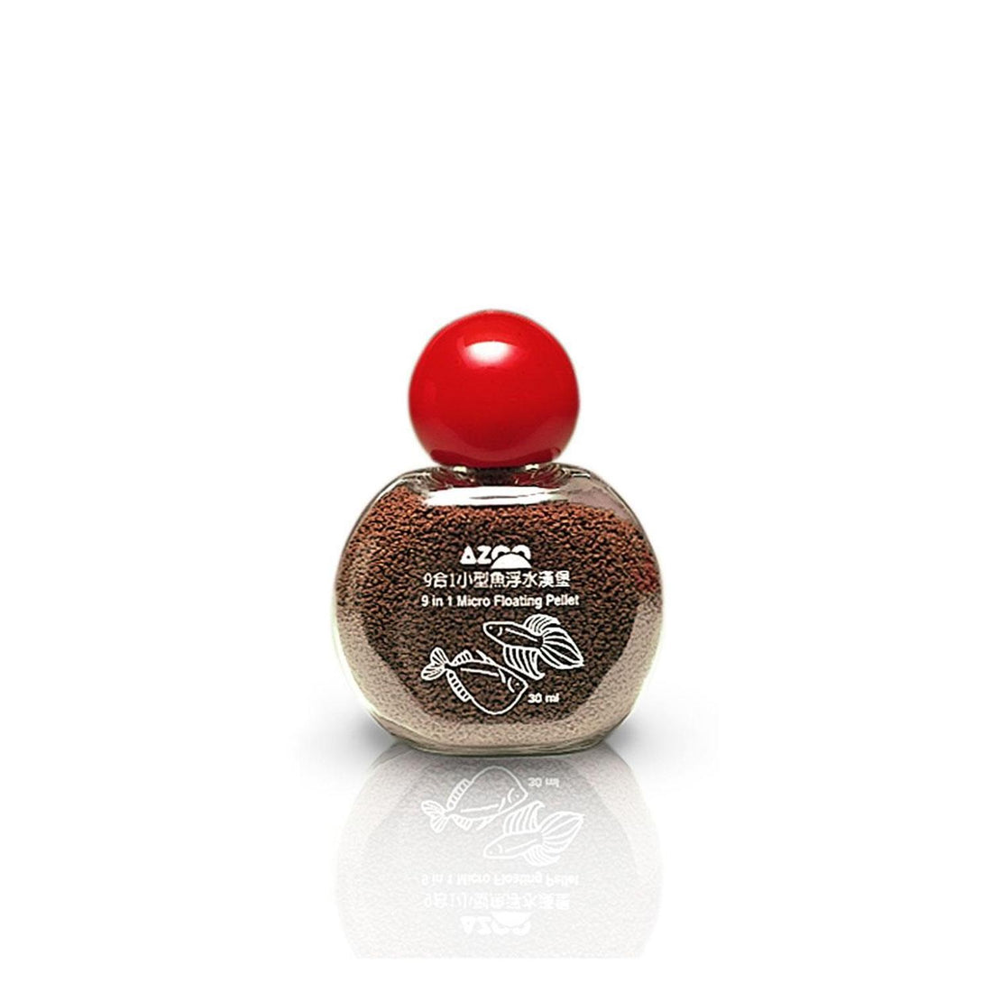 Azoo 9en1 alimento peces micropellet flotante alevines 30ml | G.Valkyria - imagen 1