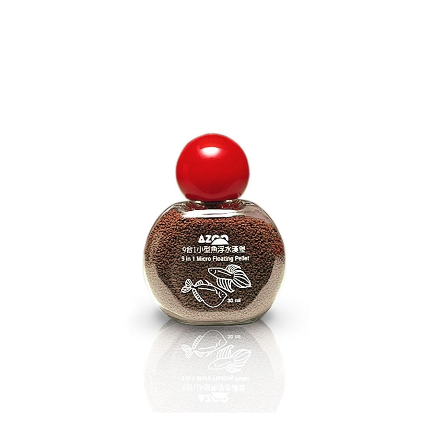 Azoo 9en1 alimento peces micropellet flotante alevines 30ml | G.Valkyria - imagen 1