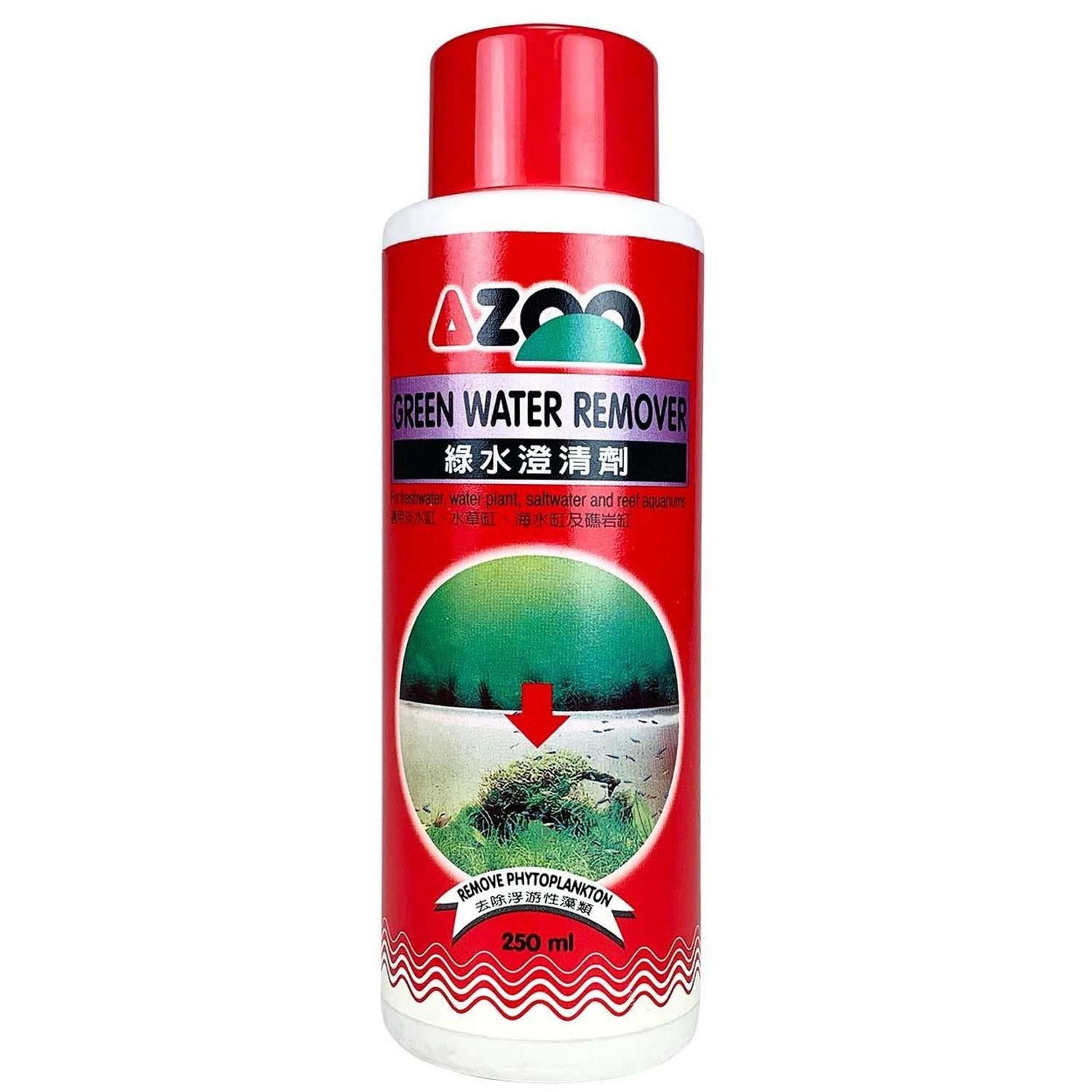 AZOO Acondicionador para acuarios elimina agua verde 250ml | G.Valkyria - imagen 1