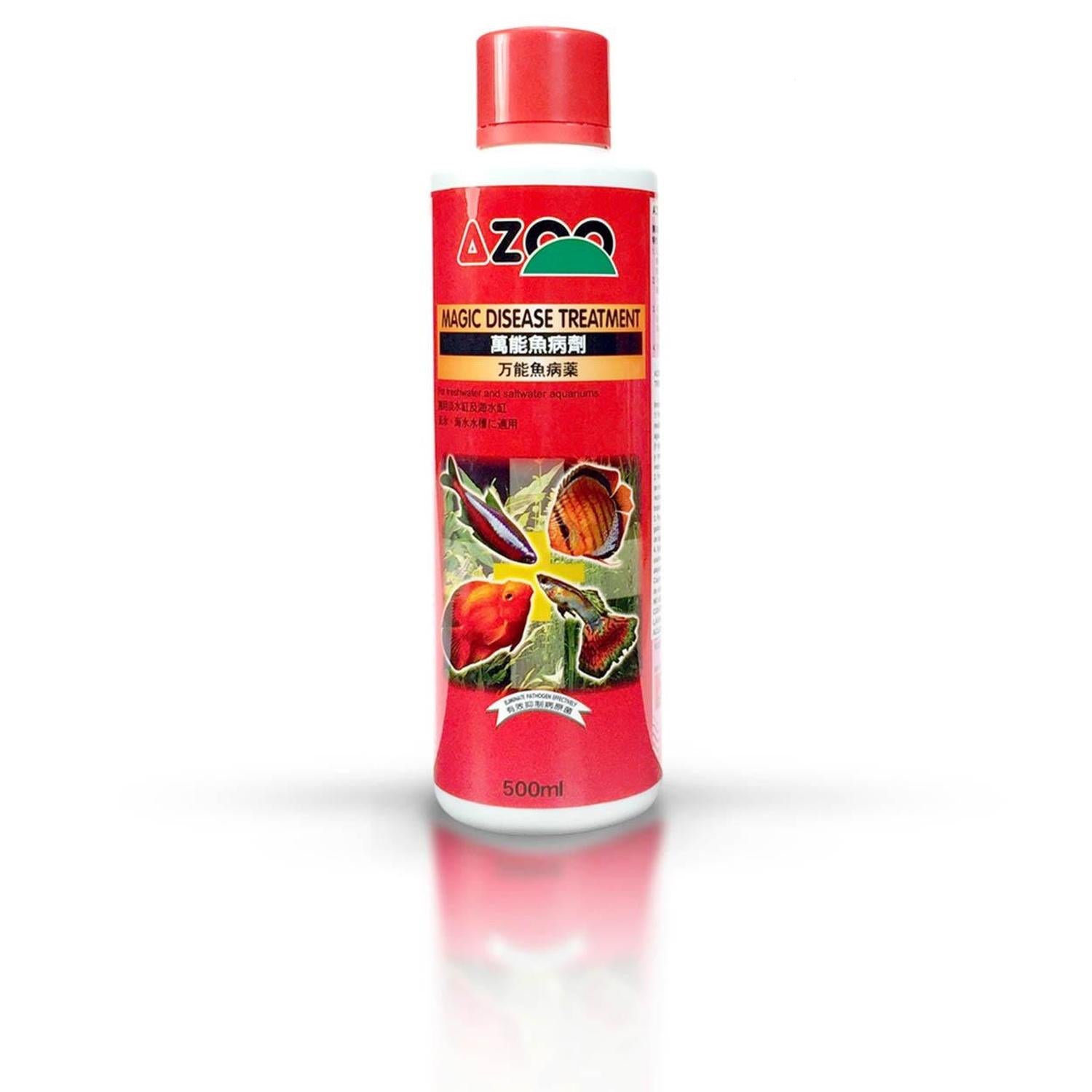 Azoo Magic Disease Treatment para acuarios dulce hongo 500ml | G.Valkyria - imagen 1