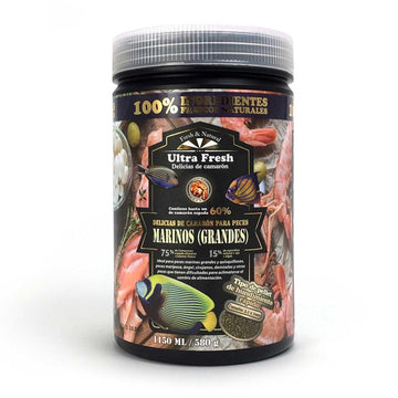 Azoo UltraFresh Alimento Delicias camarón peces marinos grandes 580g | G.Valkyria - imagen 1