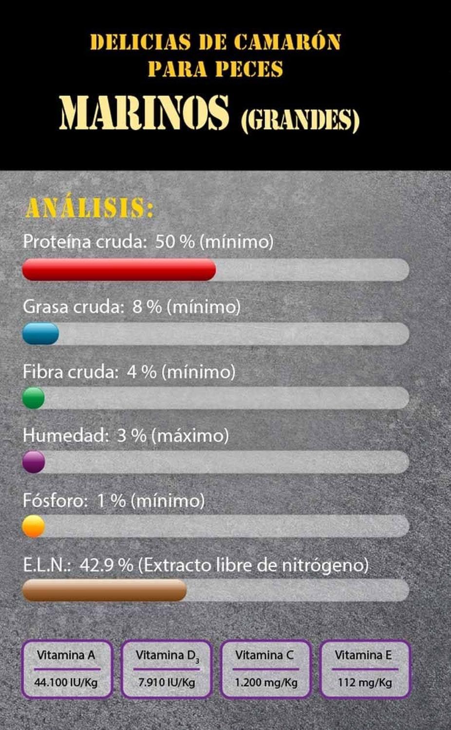 Azoo UltraFresh Alimento Delicias camarón peces marinos grandes 580g | G.Valkyria - imagen 5