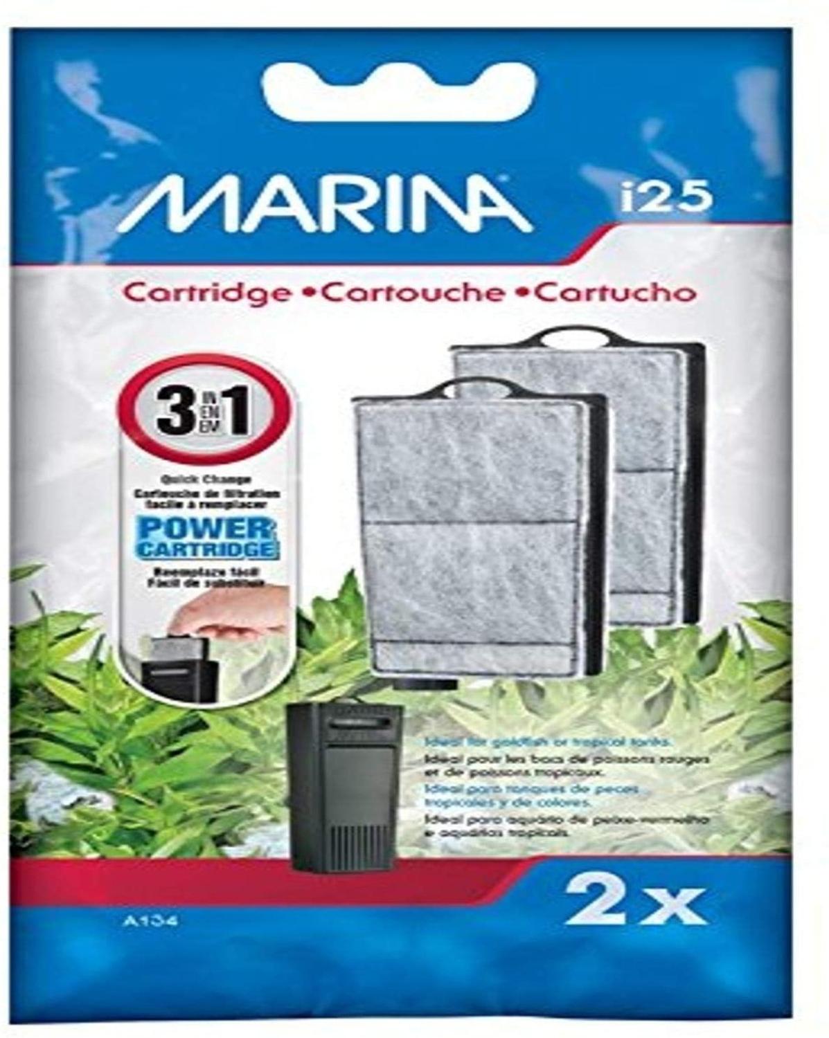 Repuesto Cartucho De Carbón Y Zeolita Para Filtro Marina I25
