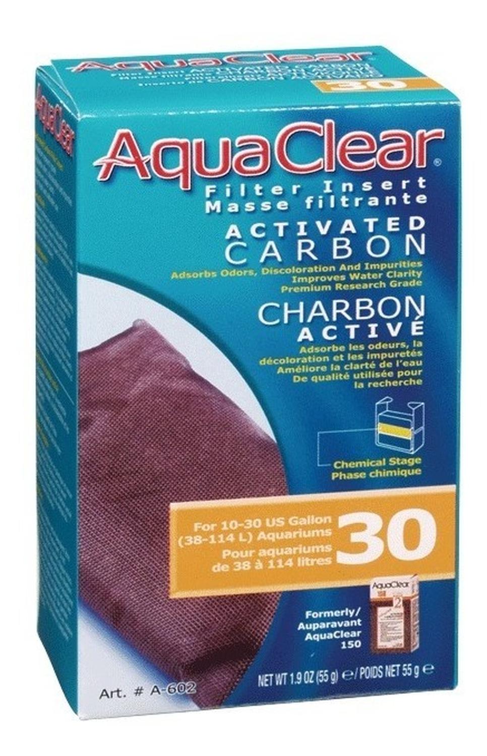 Repuesto Carbón Activado Aquaclear Cascada 150/30