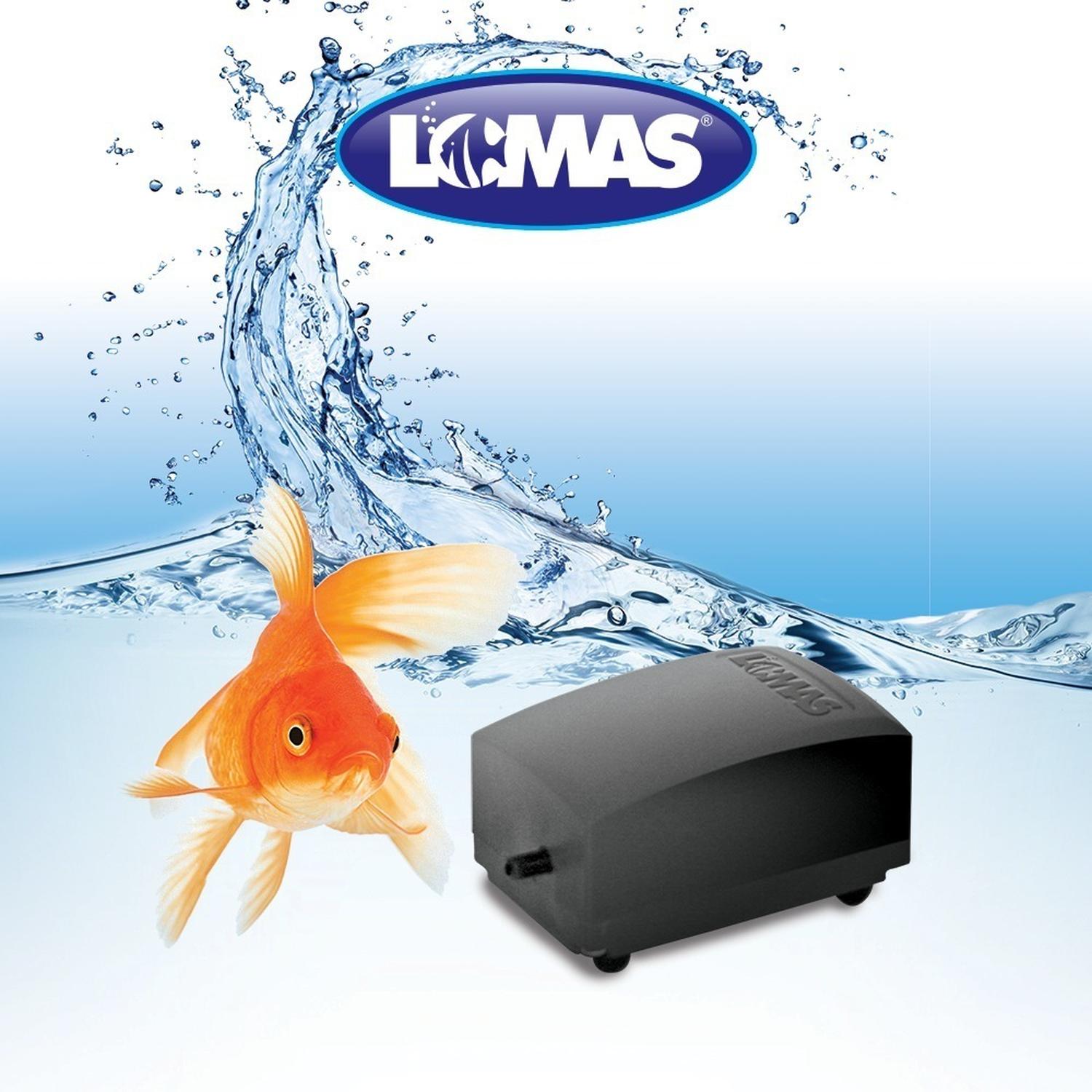 LOMAS Aqua-jet 201 Air Pump For 10 Gallon Fish Tanks