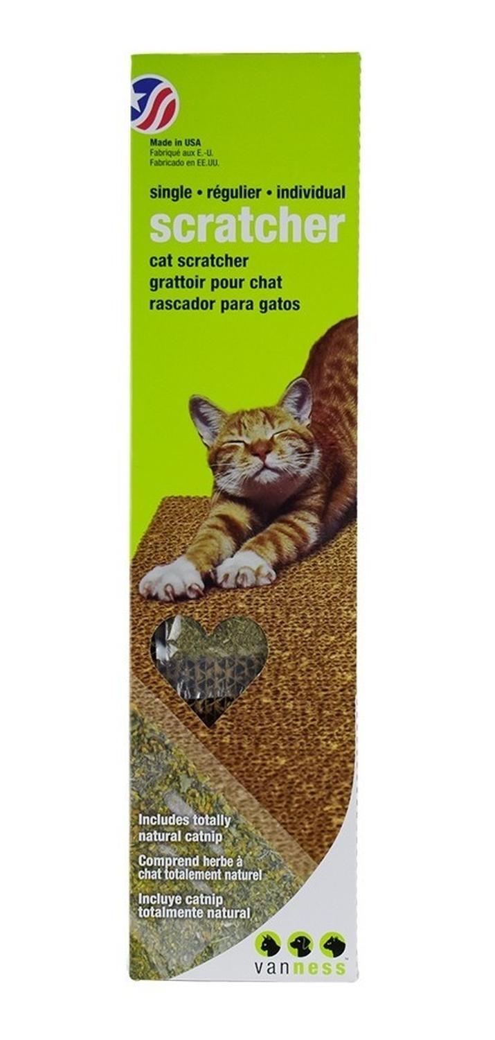 Tapete Rascador Para Gato Sencillo De Van Ness con catnip