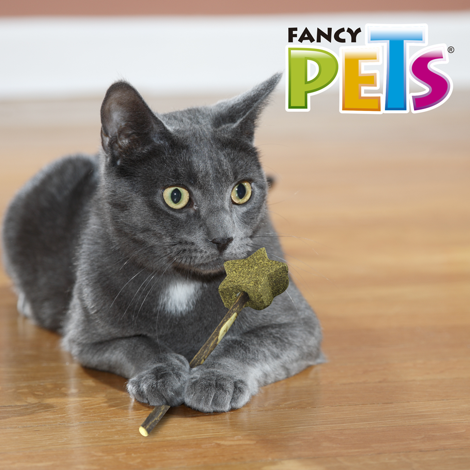 Fancy Pets juguete gato con catnip matatabi paleta estrella
