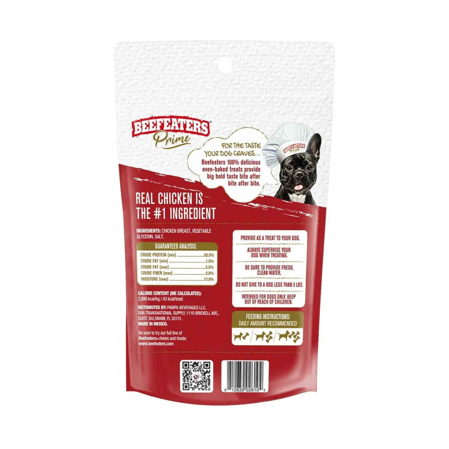 Beefeaters Prime premio natural perro Jerky de Pollo 47g | G.Valkyria - imagen 2