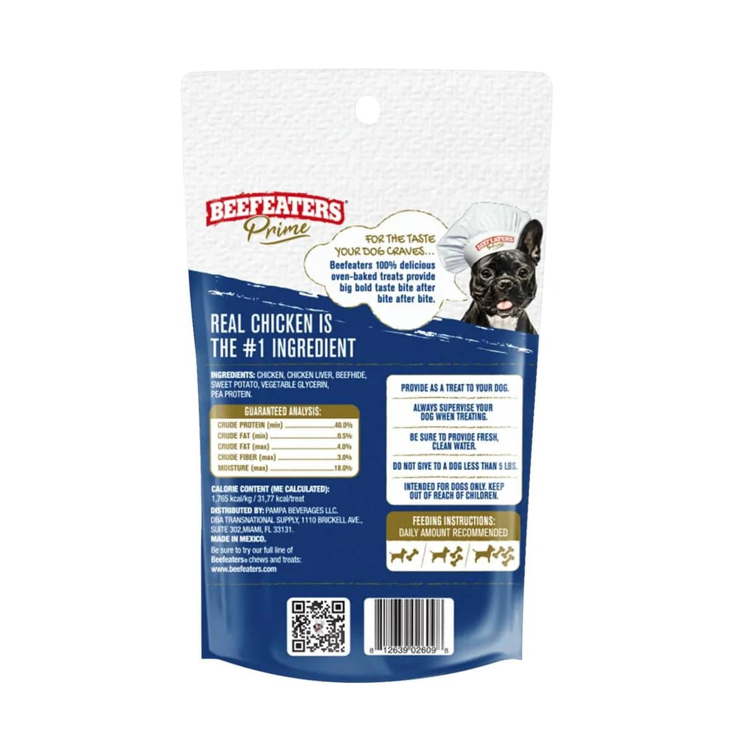 Beefeaters Prime premio natural perro Kabobs Res y Pollo 45g | G.Valkyria - imagen 2