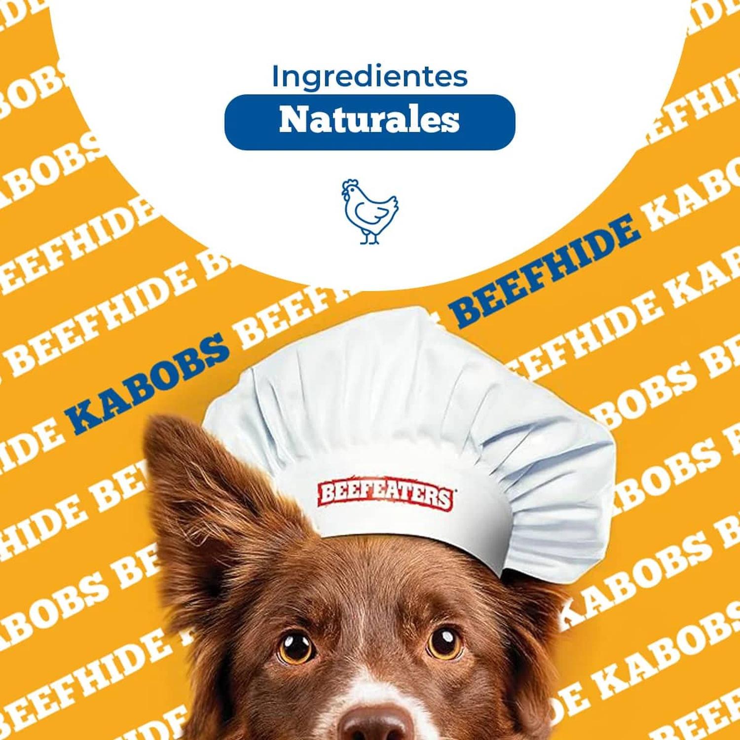Beefeaters Prime premio natural perro Kabobs Res y Pollo 45g | G.Valkyria - imagen 4