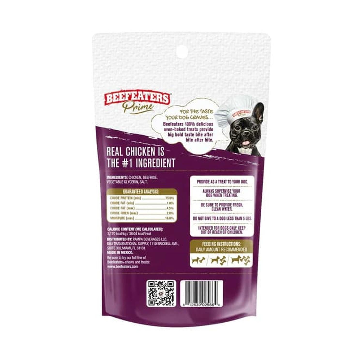 Beefeaters Prime premio natural perro Twist Res y Pollo 40g | G.Valkyria - imagen 2