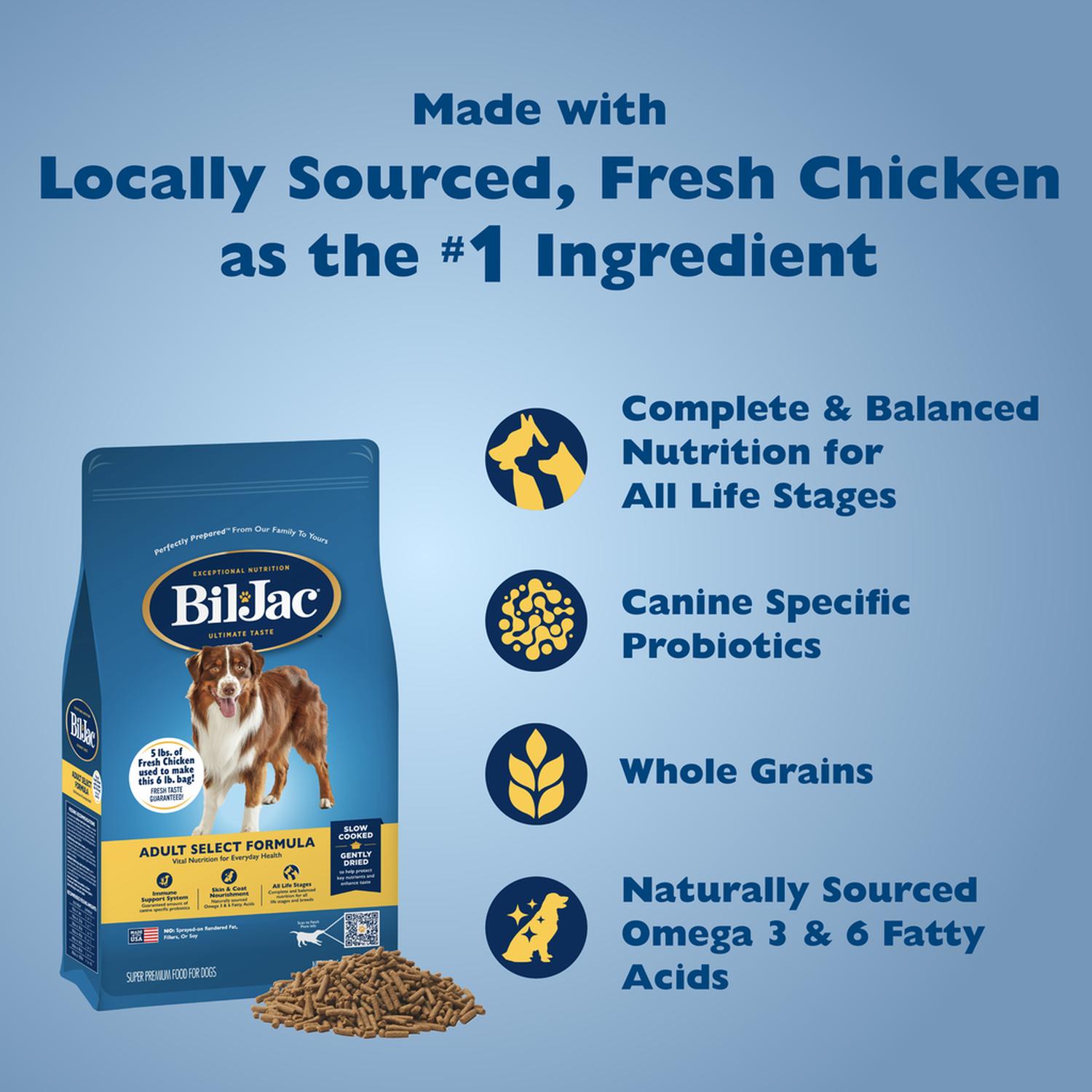 Bil-jac alimento para perro Adulto Formula Selecta 6.80kg | G.Valkyria - imagen 3