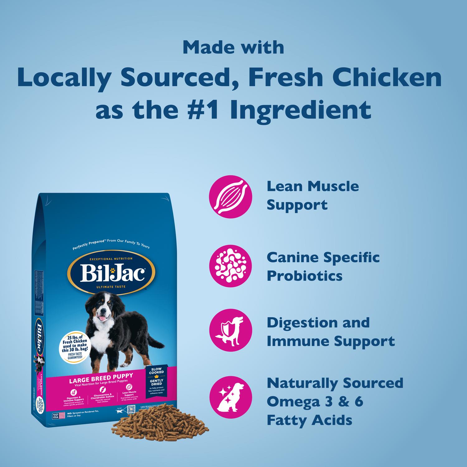 Bil-jac alimento para perro Cachorro Raza Grande 13.6kg | G.Valkyria - imagen 3