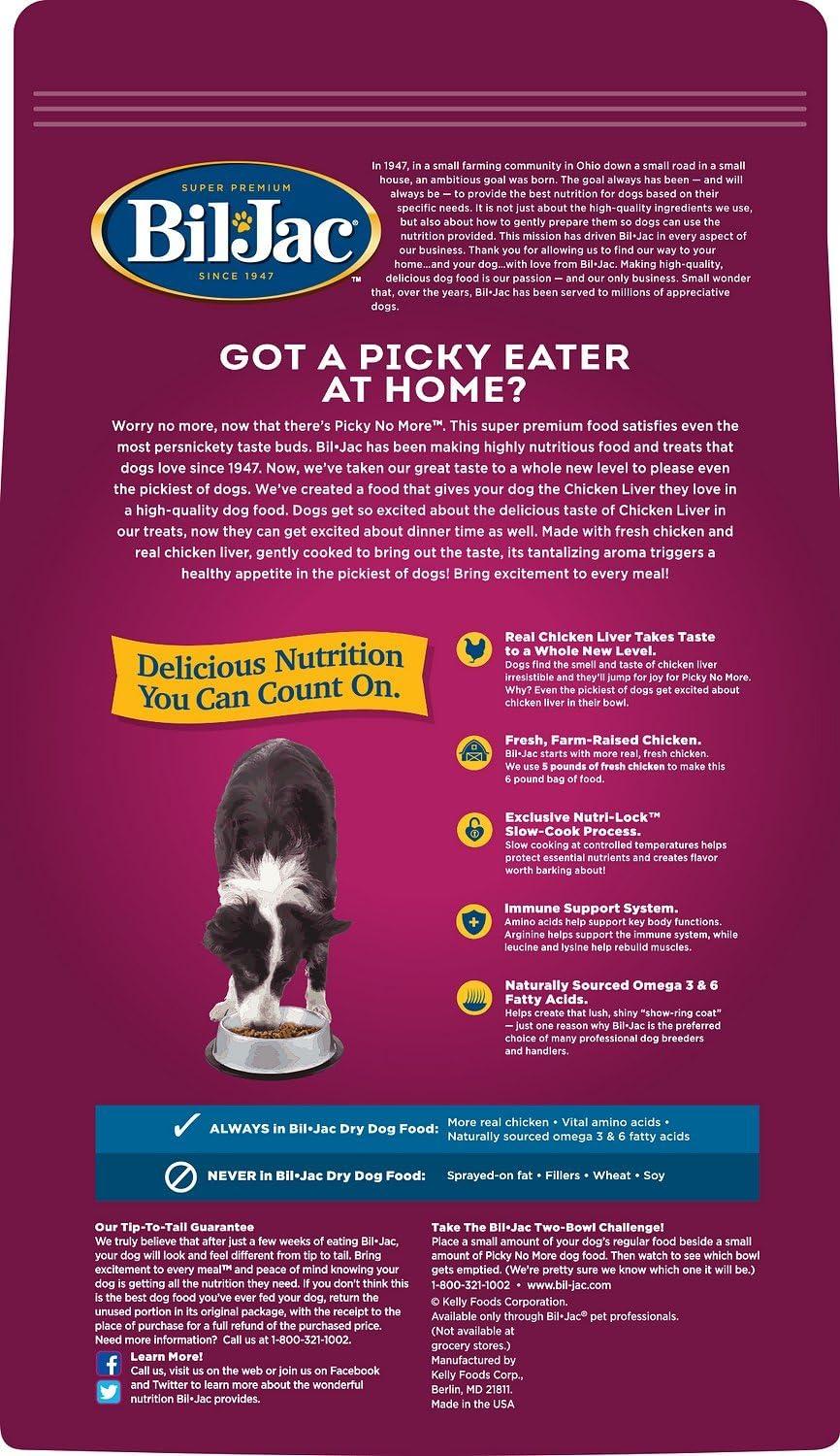 Bil-Jac alimento perro exigente picky no more r mediana 2.72kg | G.Valkyria - imagen 1