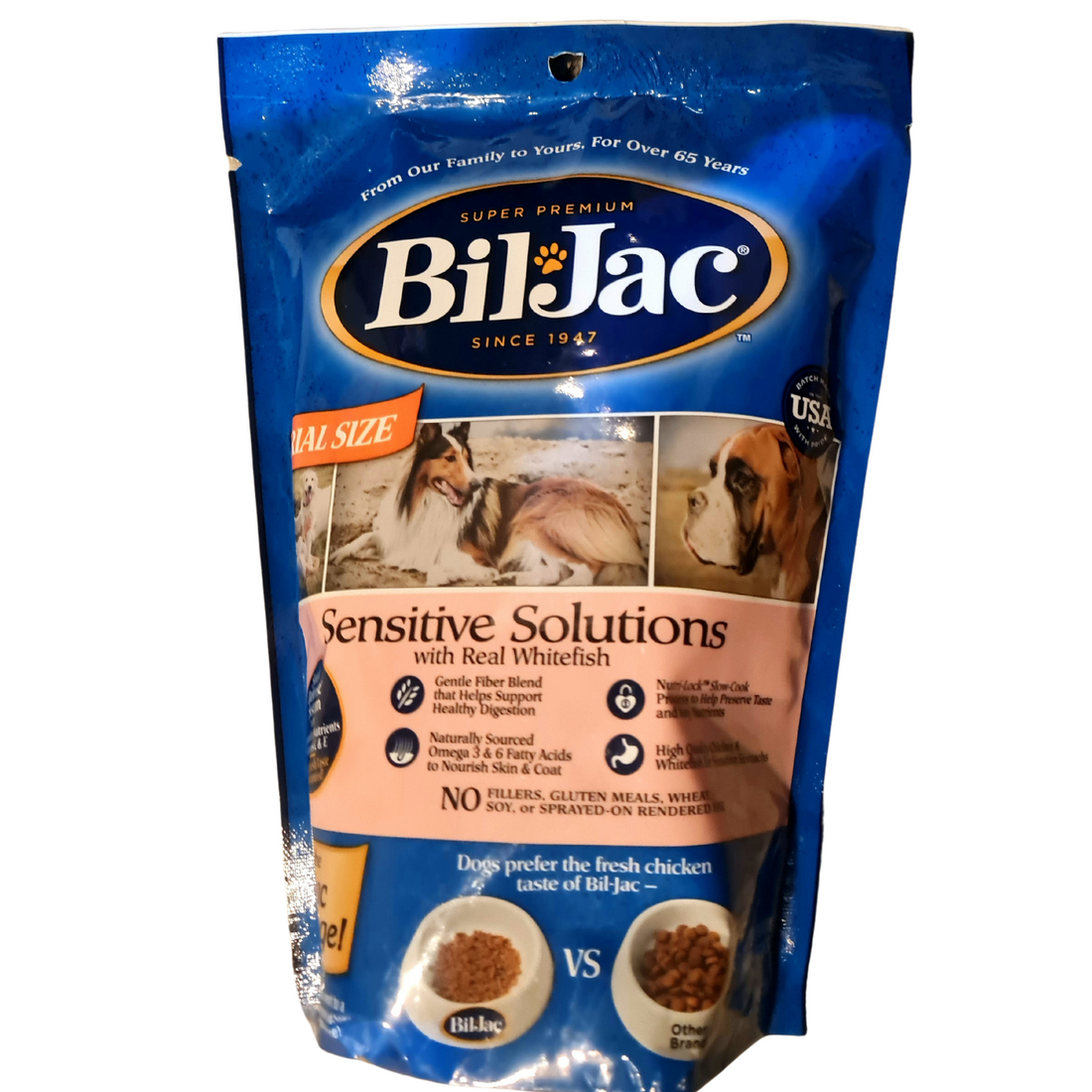 Bil-Jac alimento perro sensitive solutions pescado 453g | G.Valkyria