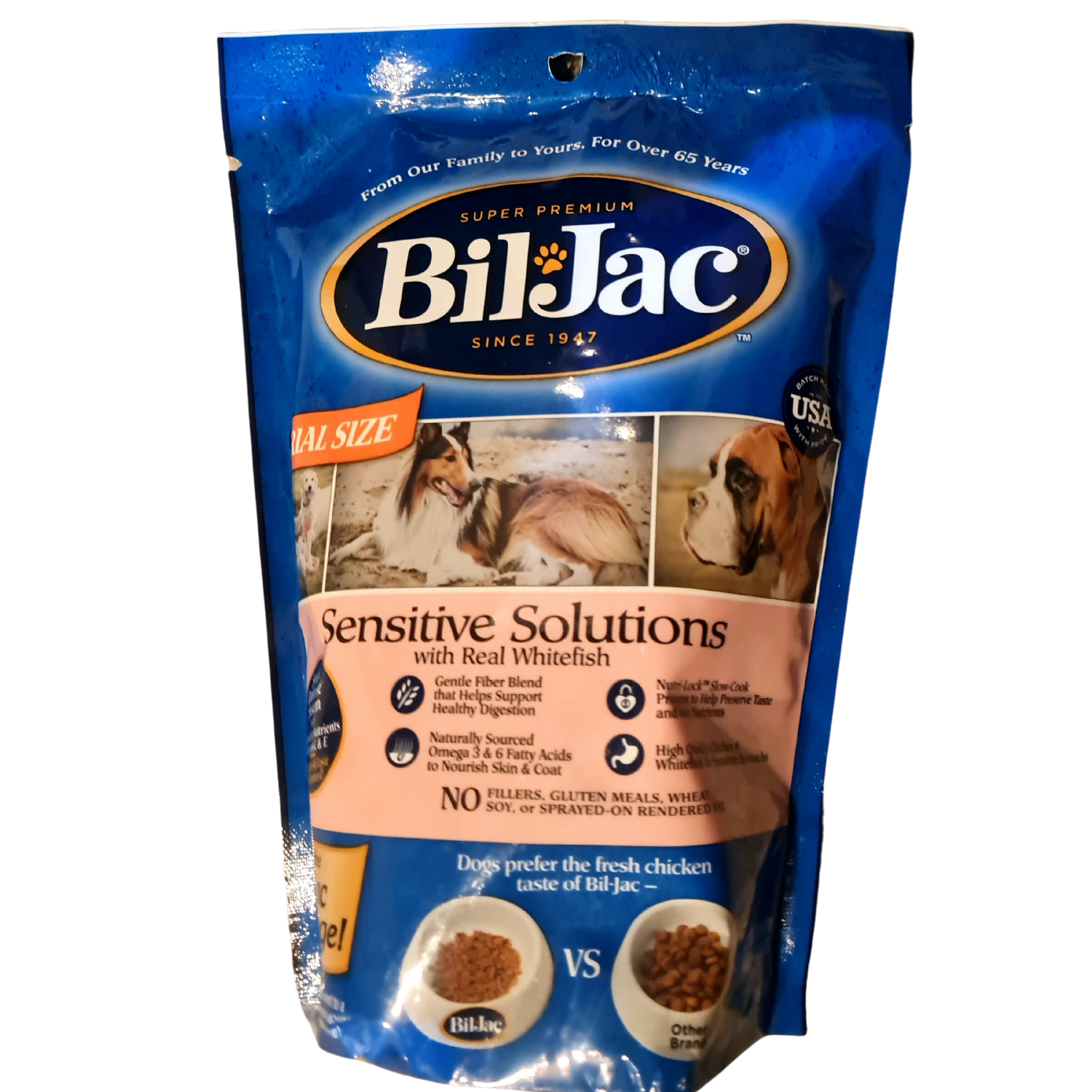 Bil-Jac alimento perro sensitive solutions pescado 453g | G.Valkyria