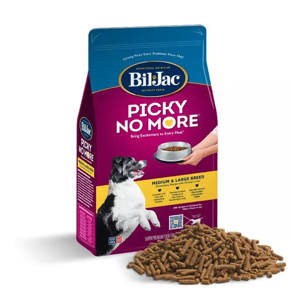 Bil-Jac Picky No More alimento Perro Exigente Raza Mediana 12.2 Kg | G.Valkyria - imagen 1