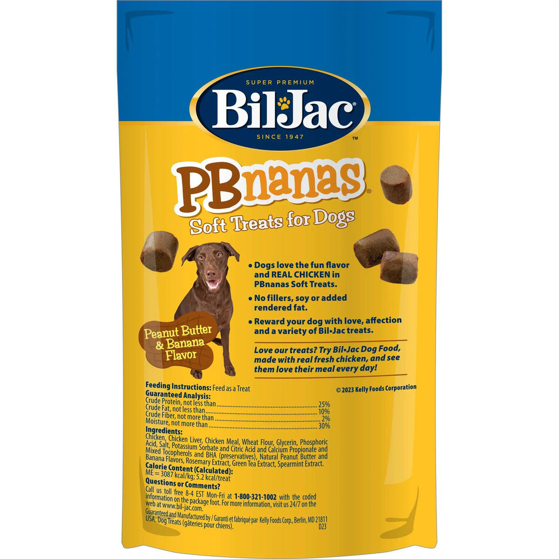 Bil-jac premios para perro Pb-Nanas Premios Suaves 283g | G.Valkyria - imagen 1