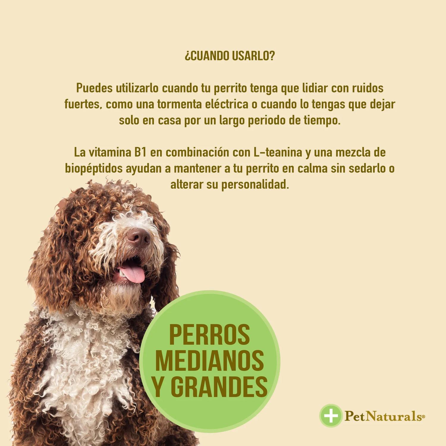 Pet Naturals Calmantes para Perros Medianos y Grandes