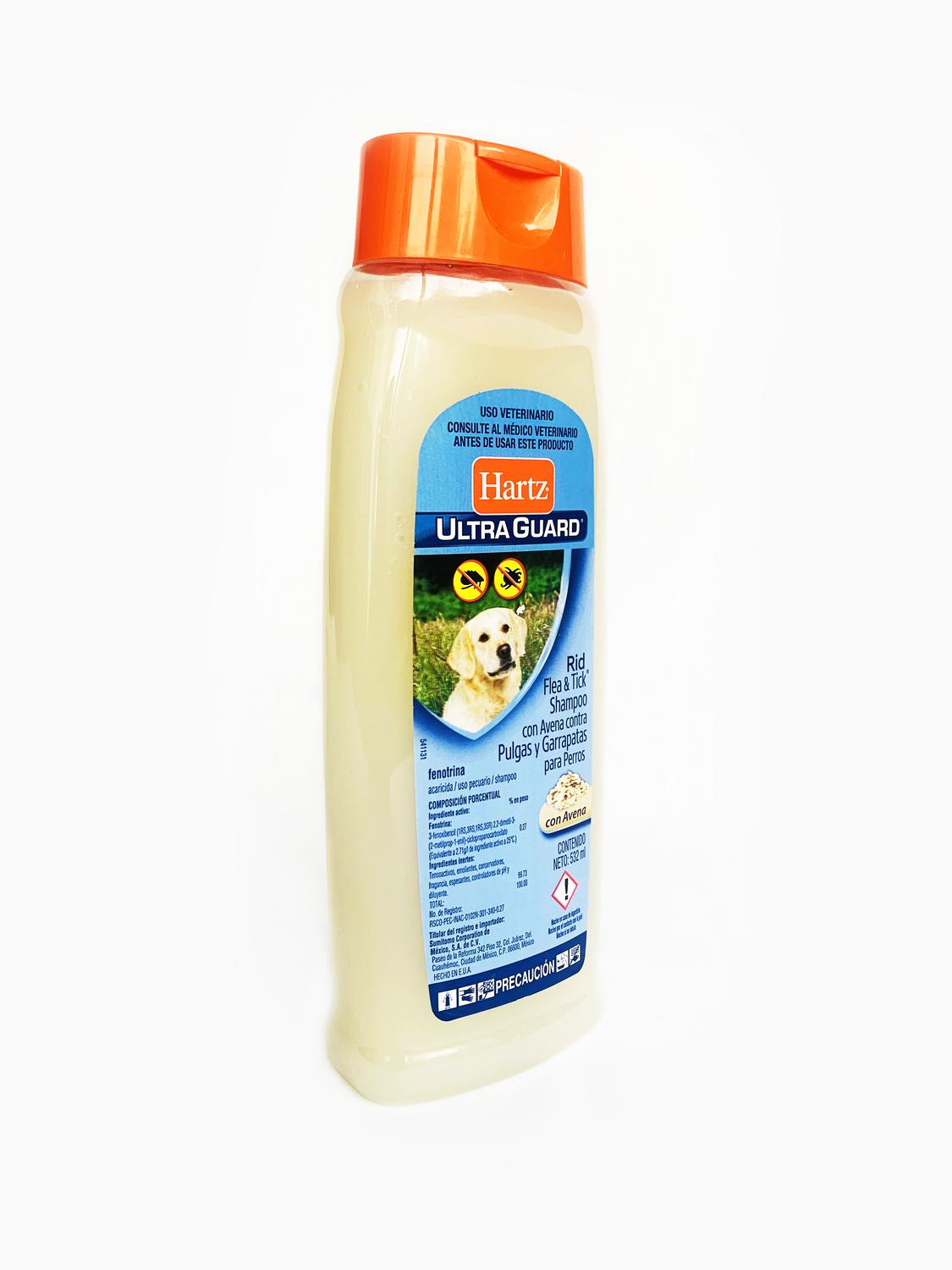 Shampoo Antipulgas para perros Hartz Avena