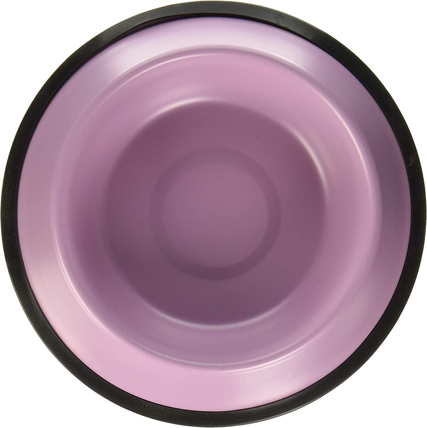 Steel Dog Bowl Assorted Colors 32 Oz