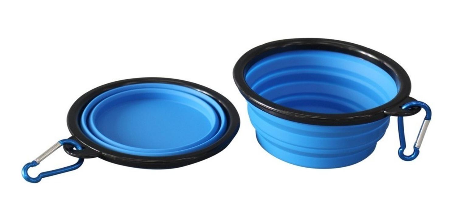 Plato Plegable De Viaje Para Perro En Variedad De Colores