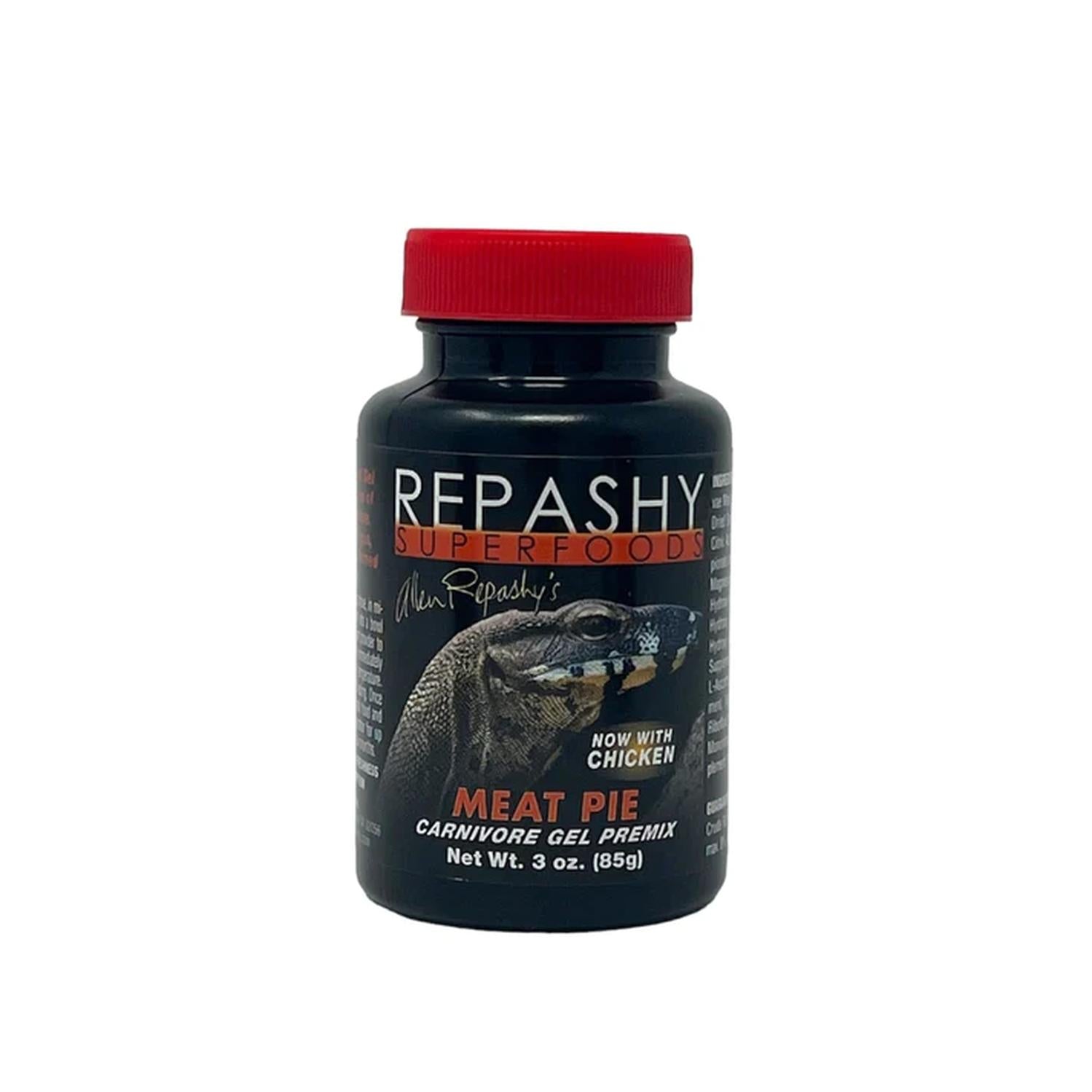 Repashy Meat Pie pre-feed gel monitor, tegu, newt, salamander, escuerzo 85g