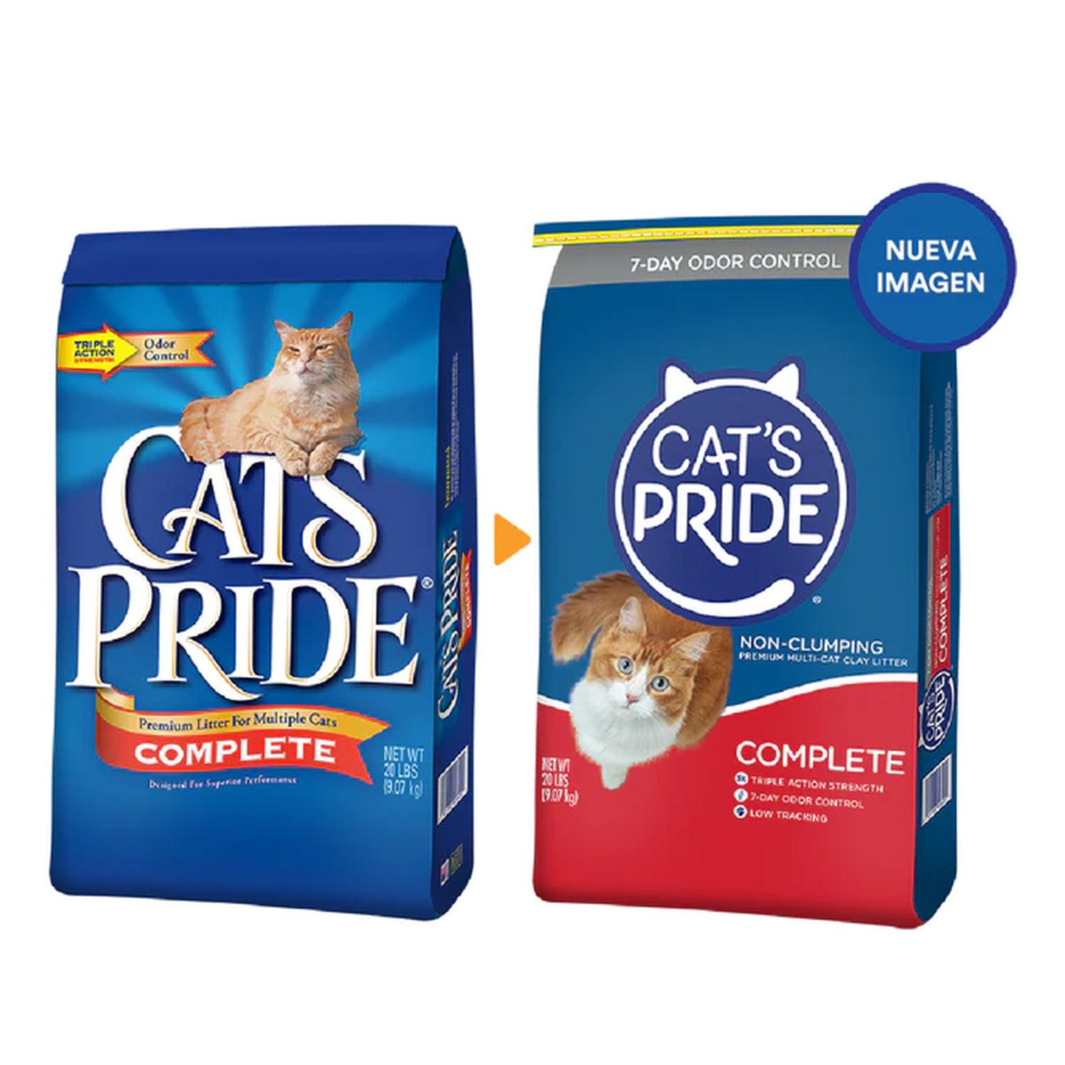 Cat's Pride Complete Arena gatos Elimina olores múltiples gatos