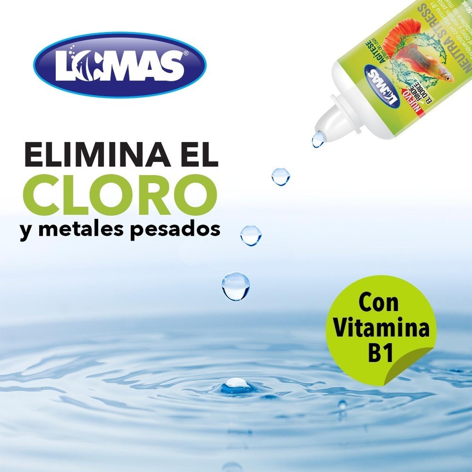 Neutra Stress 60ml Eliminates chlorine and metals protects mucous membranes
