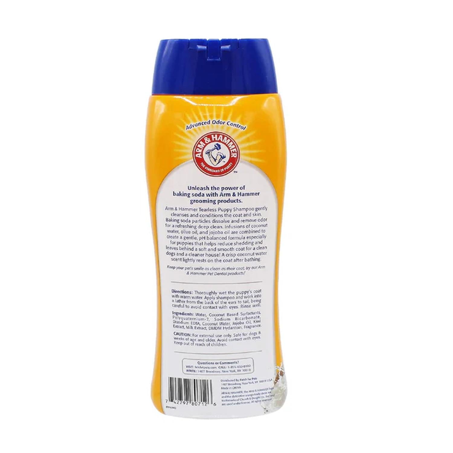 Arm & Hammer Shampoo para Cachorros menos lágrimas coco 591ml