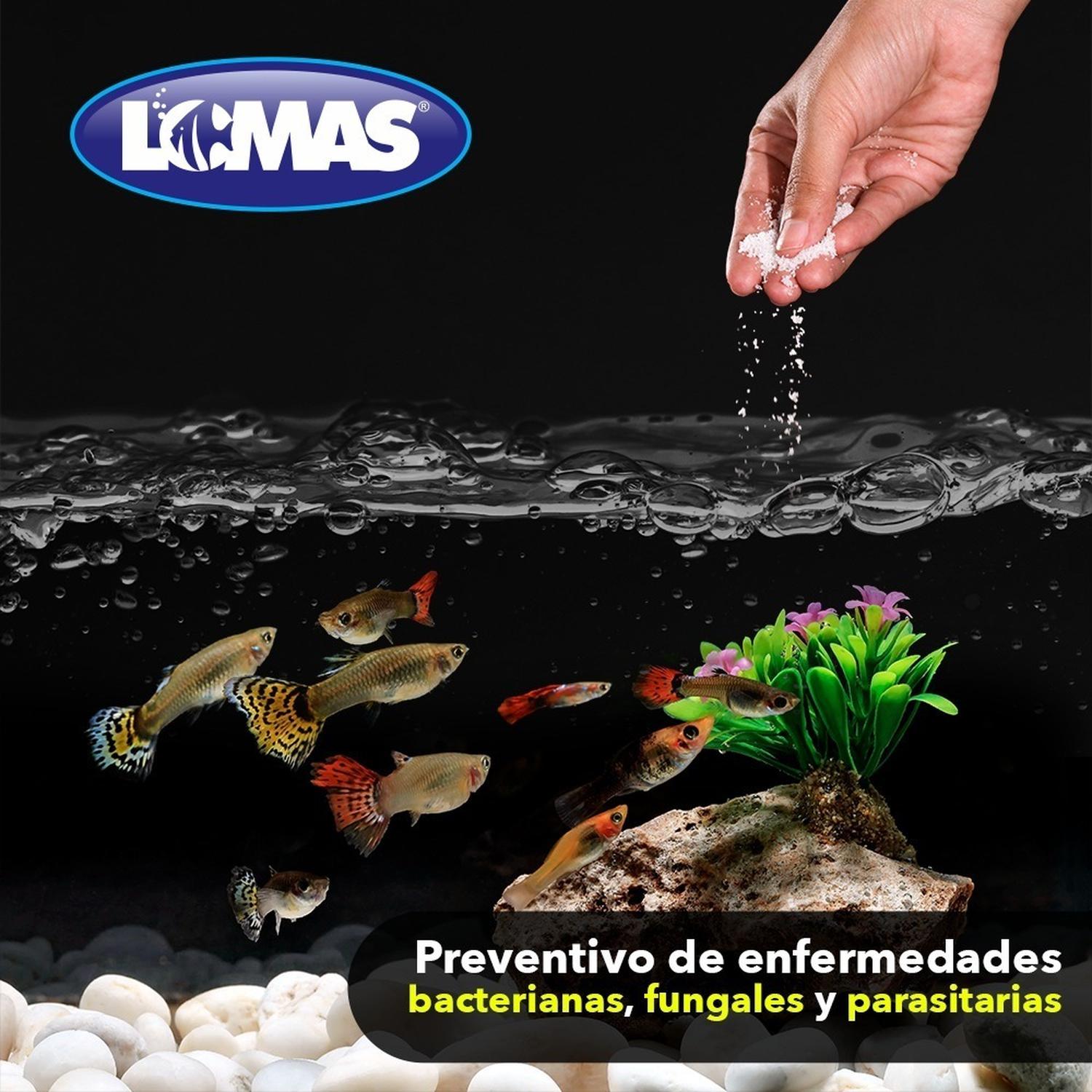 LOMAS bolsa de Sal Para Acuario Bolsa De 300 Grs