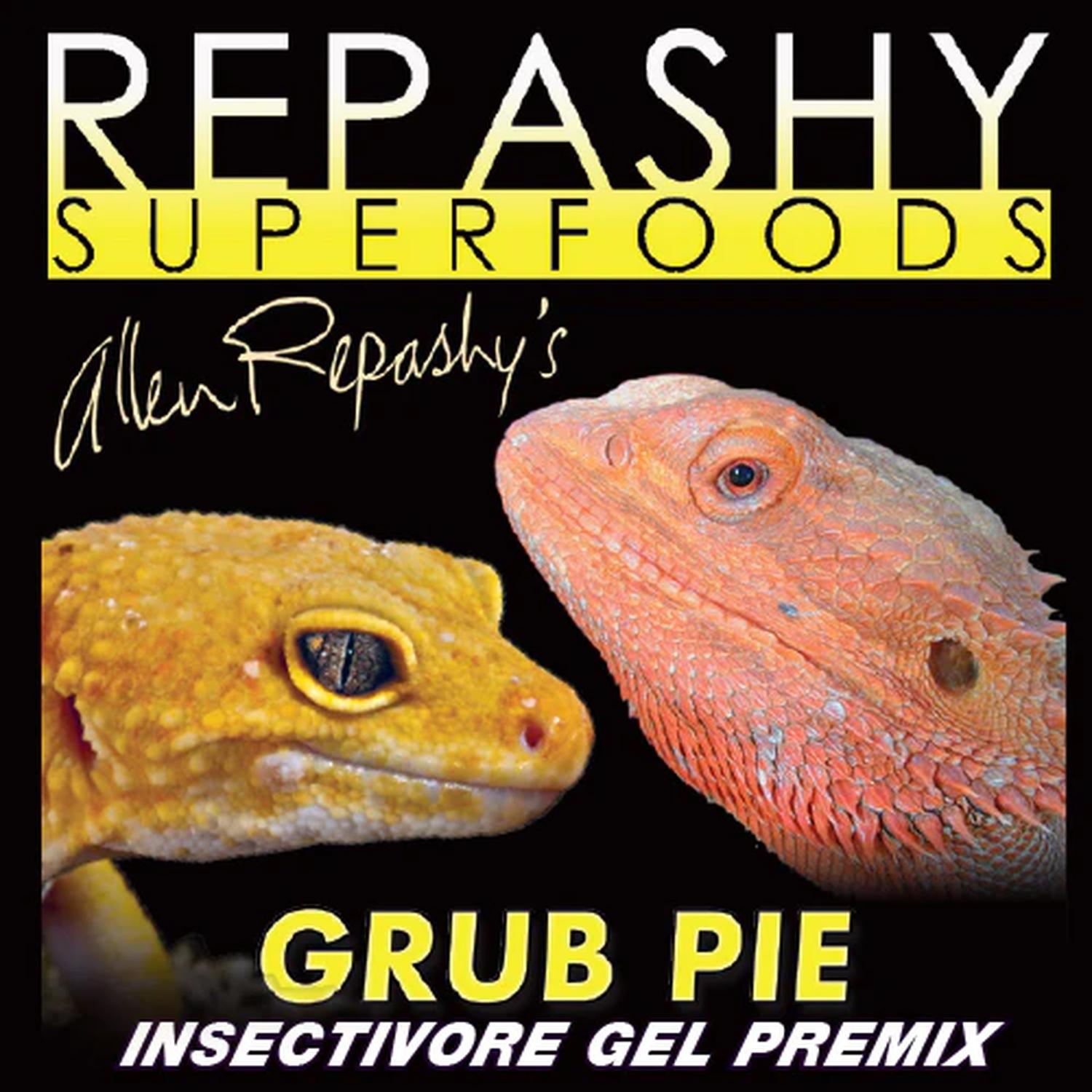 Repashy Grub Pie prealimento gel pogona, salamandra, eslizón 170g