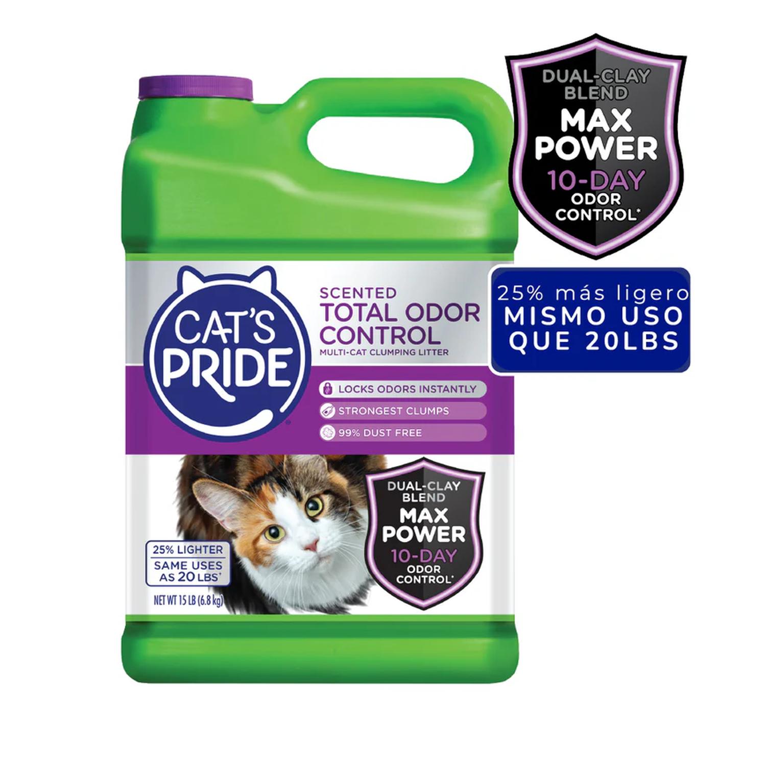 Cat's Pride arena para gato total odor control multi gato | G.Valkyria - imagen 4