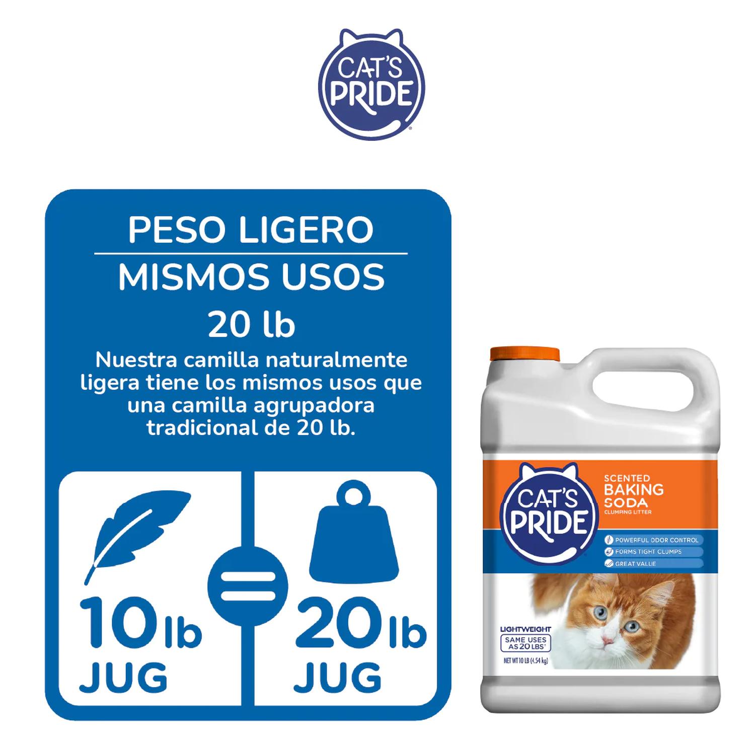 Cat's Pride Baking Soda Arena gatos Aglutinante bicarbonato | G.Valkyria - imagen 4