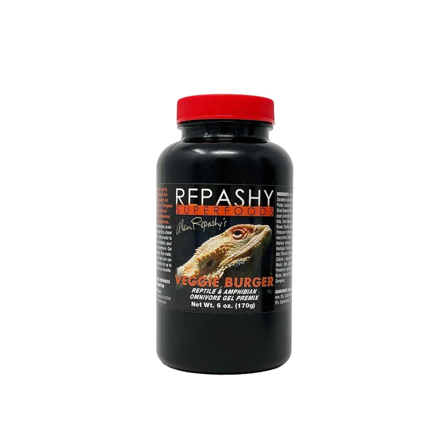 Repashy VeggieBurger prealimento tortuga, iguana, pogona 170g