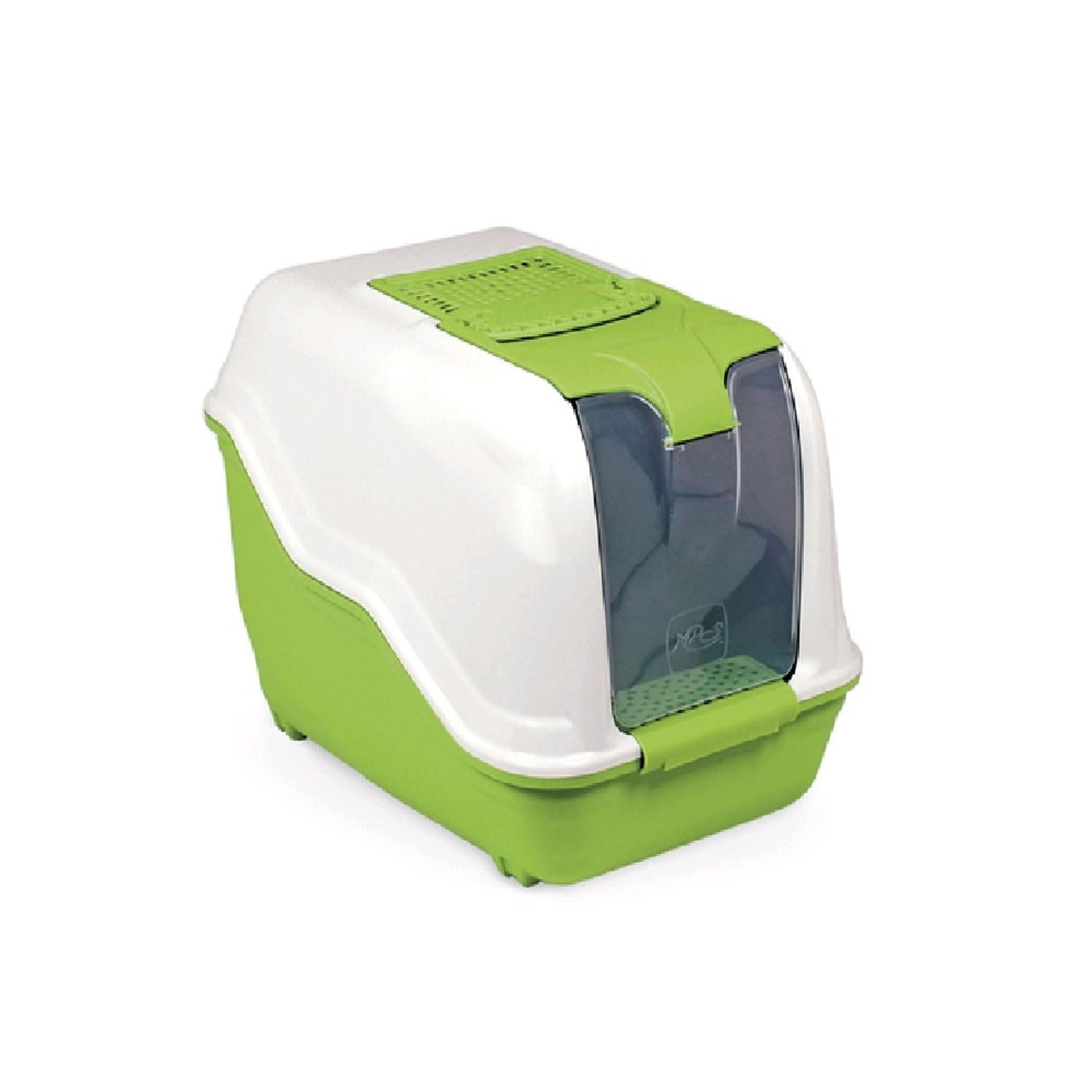 MPS arenero tapa puerta abatible pala filtro de olores gato