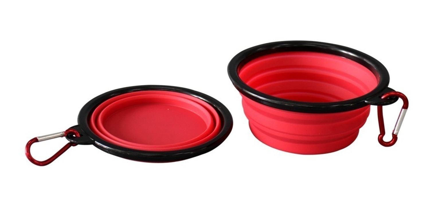Plato Plegable De Viaje Para Perro En Variedad De Colores