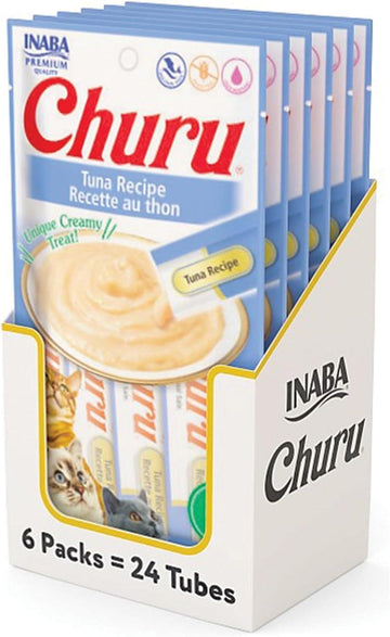 Combo Inaba Churu Atún snack premio gato 24 pzs (tubos) | G.Valkyria - imagen 1