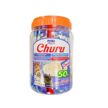Inaba Churu Snack Premio para Gatos bote 50 pza 14 grs cu | G.Valkyria - imagen 1