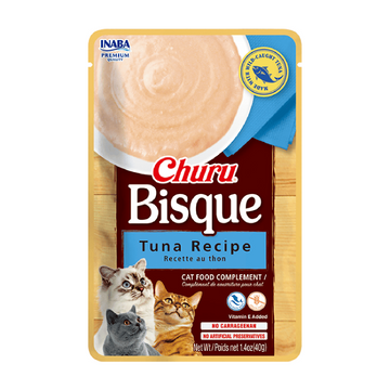 Churu Inaba premio para gatos Bisque receta Tuna 1 sobre 40g | G.Valkyria - imagen 1